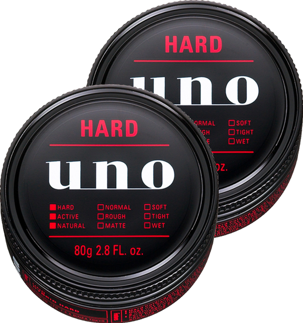 uno 徹底堅持髮腊, 80g, 2罐