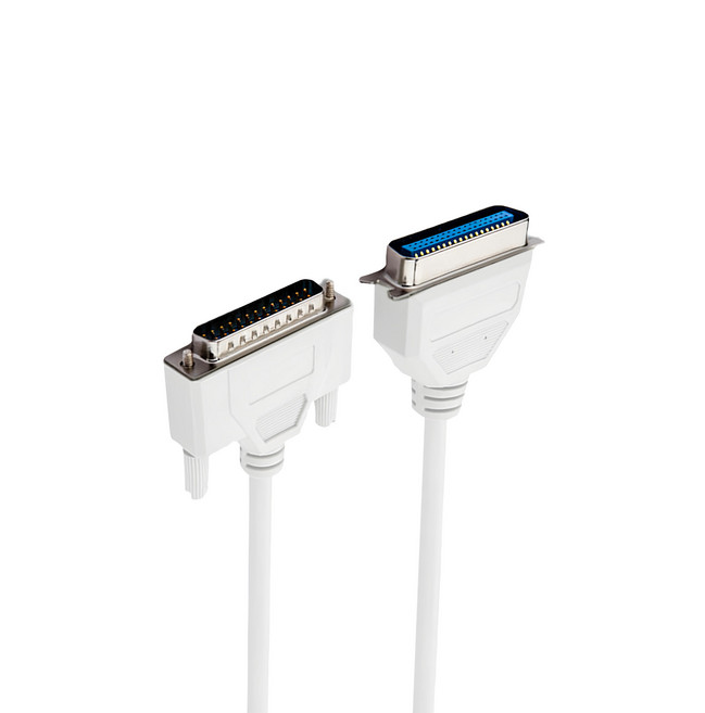 Bravo-U DB25 DB36 標準印表機連接線 公對母 2.5m, 單一商品, 1條