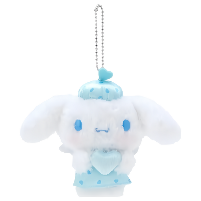 Cinnamoroll 大耳狗喜拿 可愛造型玩偶吊飾鑰匙圈 水藍 16 x 12cm 60g, 16cm, 大耳狗夢天使, 1個