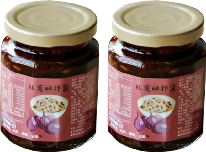 醬拌小弟 紅蔥酥拌醬, 240g, 2罐