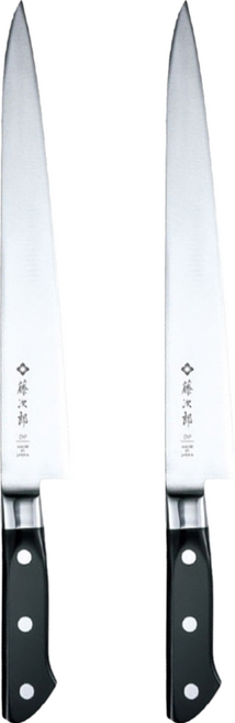 TOJIRO JAPAN 藤次郎 筋引刀 F-805 專業料理刀具 240mm, 黑色 + 銀色, 1支