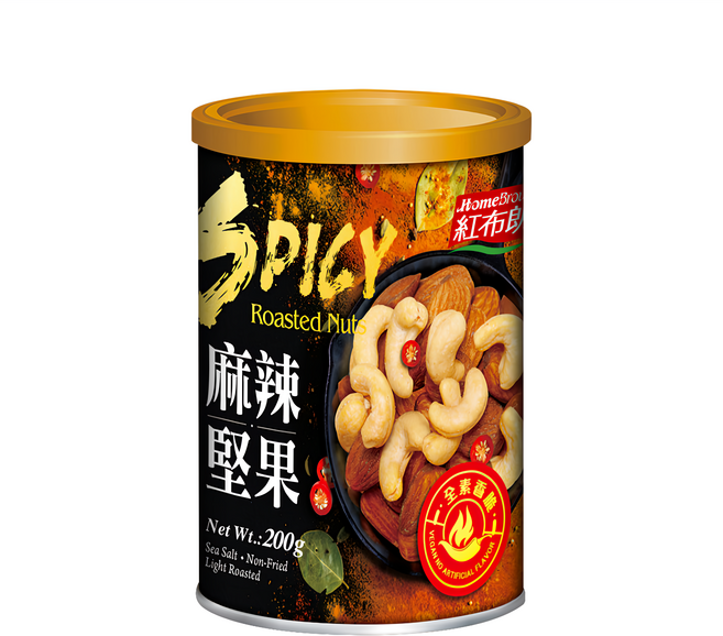 HomeBrown 紅布朗 麻辣堅果, 200g, 1罐