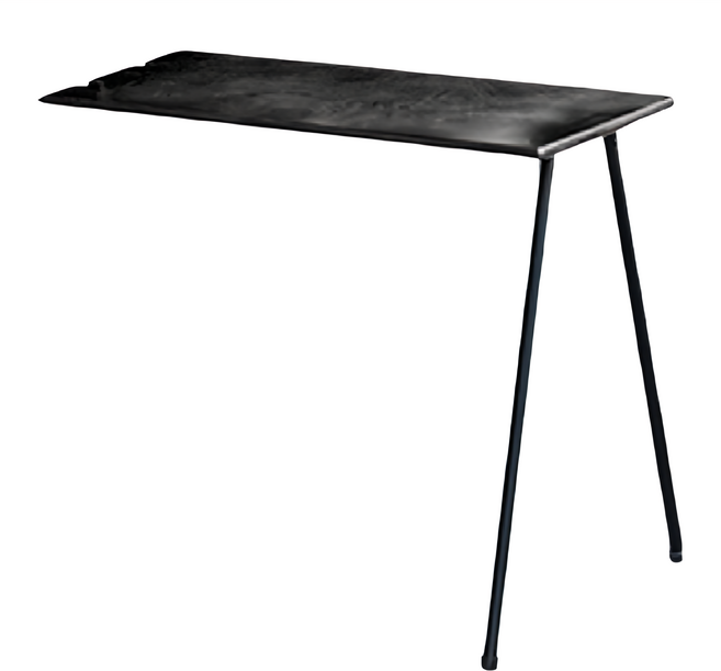 日月鉄工所 鉄男配件 延伸邊桌, 闇黑色