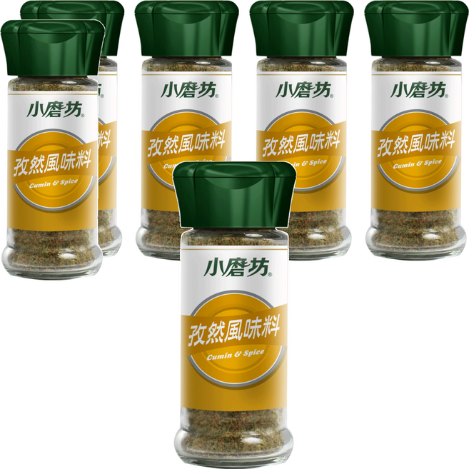 小磨坊 孜然風味料, 35g, 6瓶