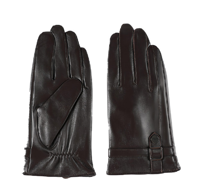 真皮觸屏防風保暖手套 B款