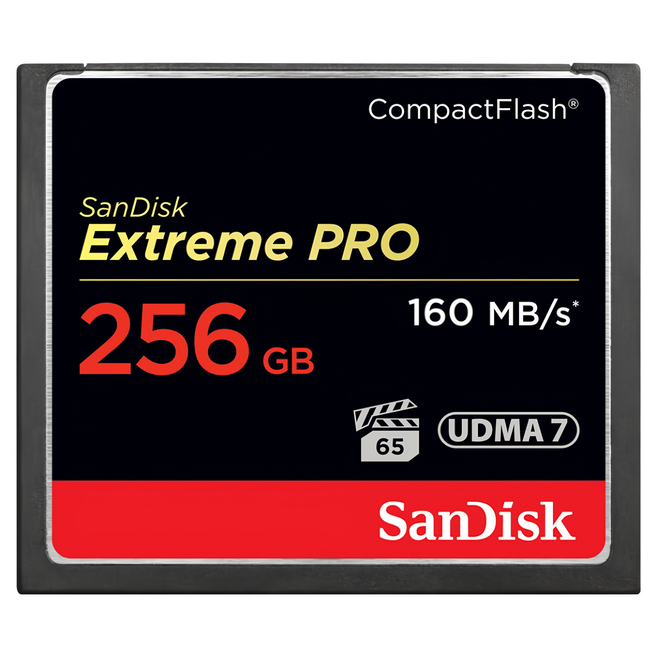 SanDisk 晟碟 Extreme Pro CF 160MB s R 140MB s W 記憶卡, 256GB, 1個