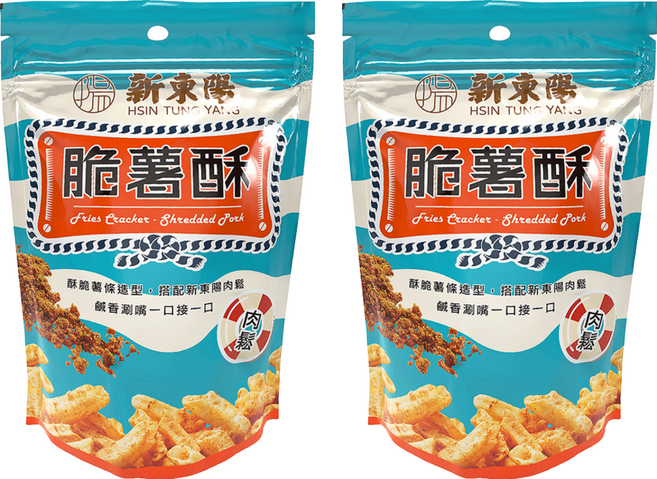 新東陽 脆薯酥 肉鬆口味, 80g, 2包
