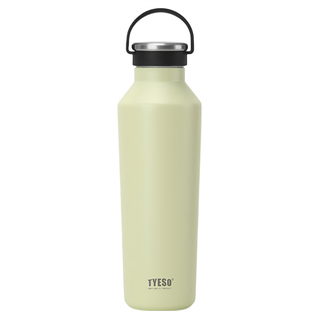 TYESO 泰碩 304不鏽鋼 超保冷保溫瓶, 淺卡其色, 750ml, 1個