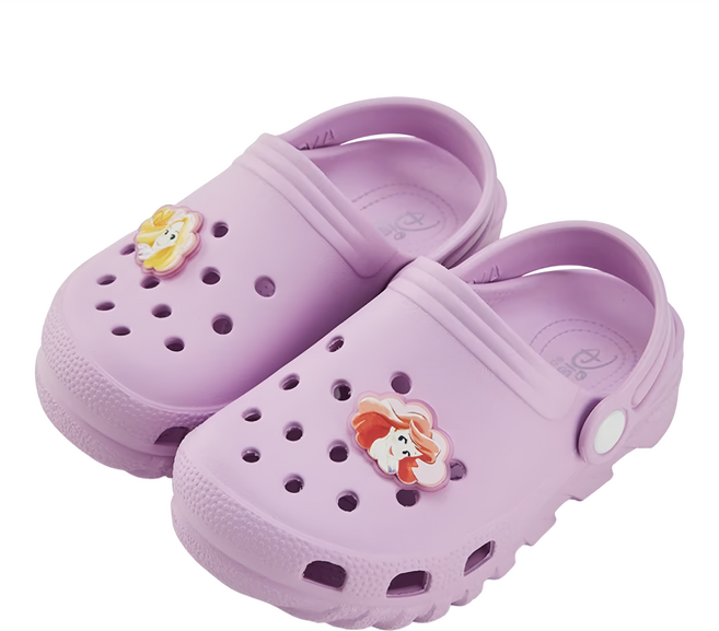 Disney 迪士尼 兒童款立體造型防水洞洞涼鞋