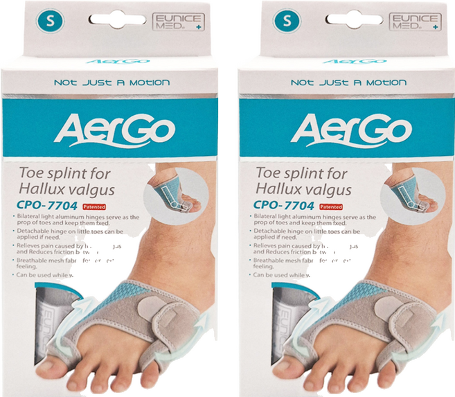AerGo 拇指外翻矯正護套 CPO-7704, 2個