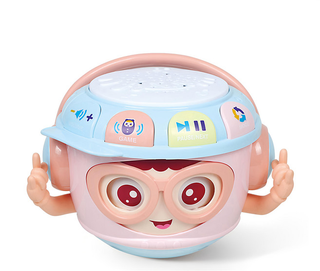 PLAYFUL TOYS 頑玩具 DJ手拍鼓, 粉色, 1個