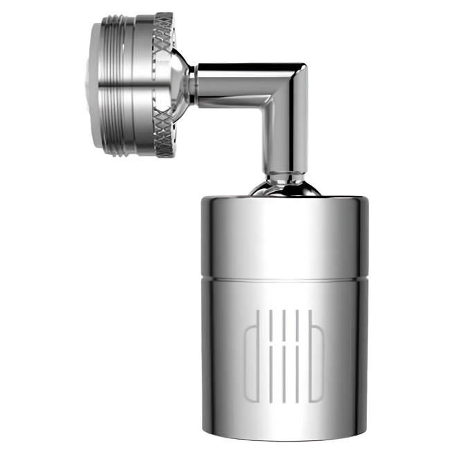 diiib 大白 超角度雙功能起泡器 銀色, 1個