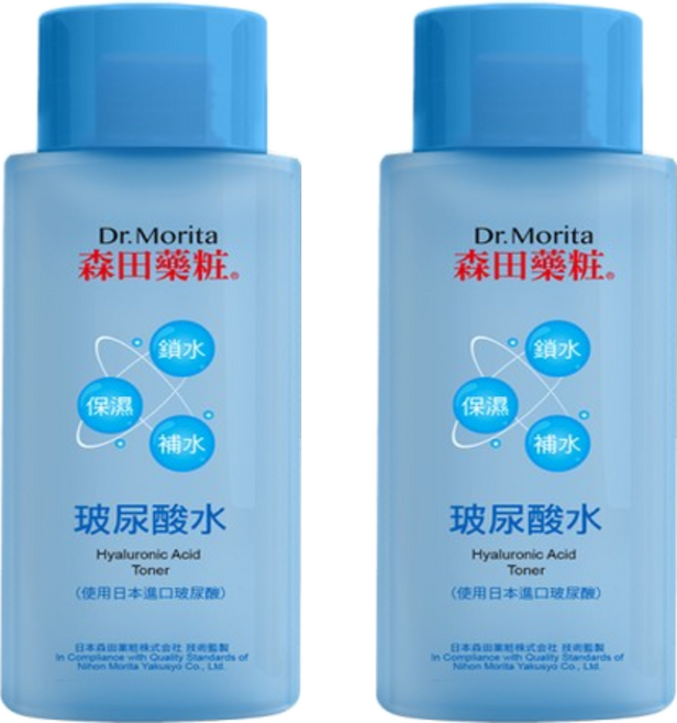 Dr.Morita 森田藥粧 台灣公司貨 玻尿酸水, 150ml, 2瓶
