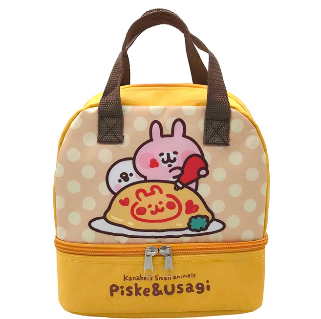 雅迪 卡娜赫拉的小動物 雙層便當袋, 黃色, 1個