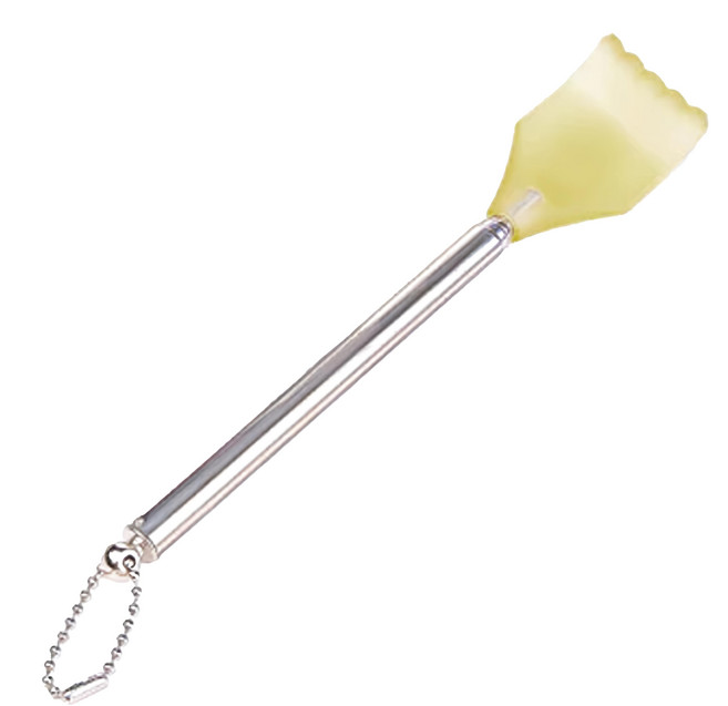 小麥購物 伸縮抓癢棒 Y215 17g, 10個, 透明黃