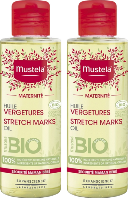 mustela 慕之恬廊 孕膚油, 105ml, 2罐