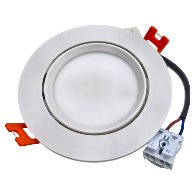 APEX LIGHTING 艾沛斯照明 崁燈 柔光款(導光板) 8W AP-D0908D-D3 9cm 白殼辛巴, 白光, 1個