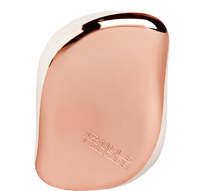 TANGLE TEEZER 利物浦攜帶梳, 玫瑰金白, 1個