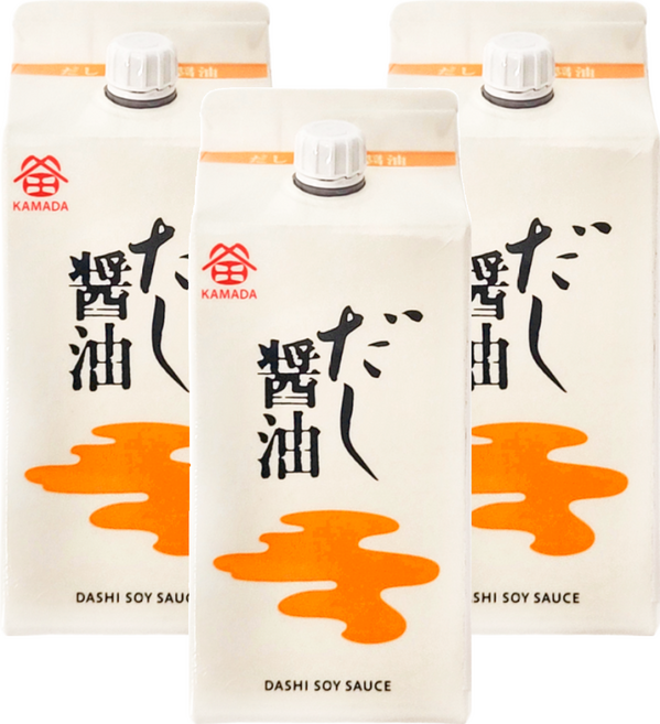 KAMADA 鎌田 醬油, 200ml, 3個