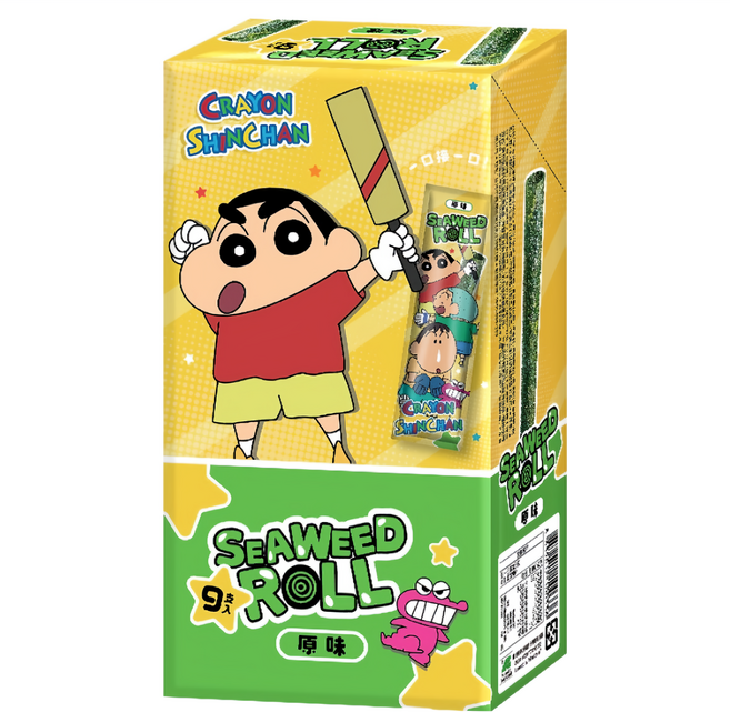 SUNFRIEND 海苔捲 原味 蠟筆小新版, 27g, 1組