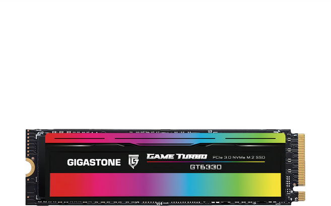 GIGASTONE 立達 GAME TURBO SSD 3400MB/s PCIe Gen3 M.2, 2TB, 多色, 1個