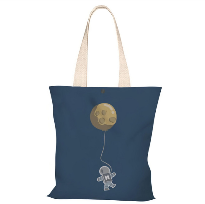 Sayaka 紗彌佳 日系創意手繪插畫風格系列肩背帆布包