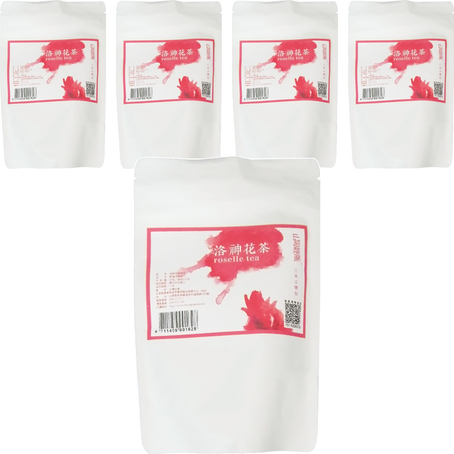 山海經脈 洛神花原味茶, 2g, 20包, 5袋