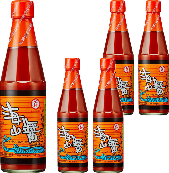 KONG YEN 工研 海山醬, 560g, 5瓶