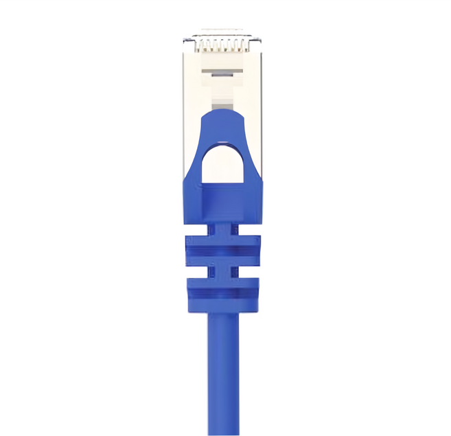POLYWELL 寶利威爾 CAT6A 高速網路線 10Gbps RJ45福祿克認證 PW15-W58-H030, 3m, 藍色, 1條