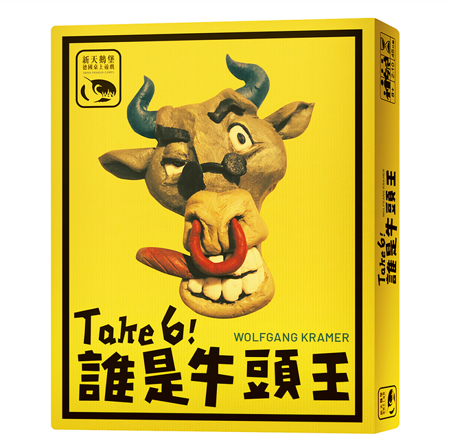 AMIGO GAMES 桌遊 誰是牛頭王 Take 6 Set, 多色, 1盒