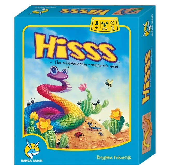 KANGA GAMES 彩虹蛇 4歲以上, 1盒