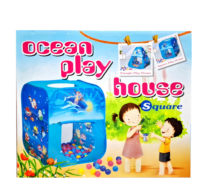 CHING-CHING 親親 方形帳蓬 球屋系列 附100球, 多色, 1組