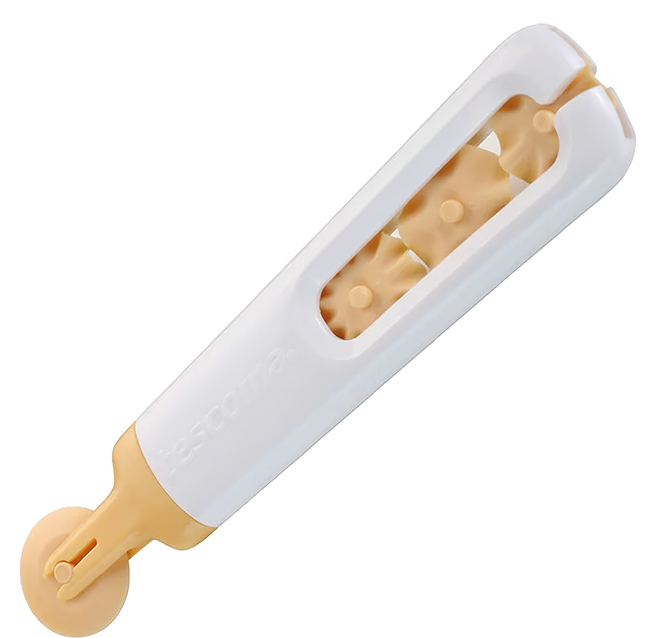 tescoma Delicia 4in1花邊輪刀 滾輪直徑 2.5 cm ABS塑料 尼龍, 1支