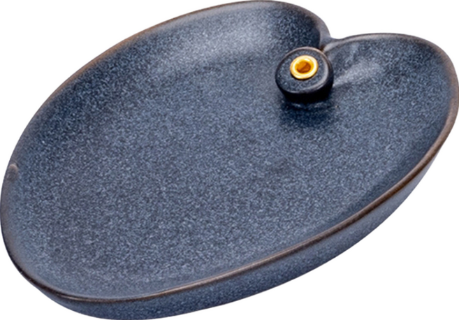 葉子線香插, 墨藍色