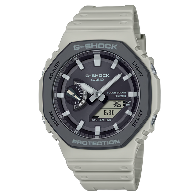 CASIO 卡西歐 G-SHOCK 八角太陽能電力智慧藍牙手錶 GA-B2100LUU-5A