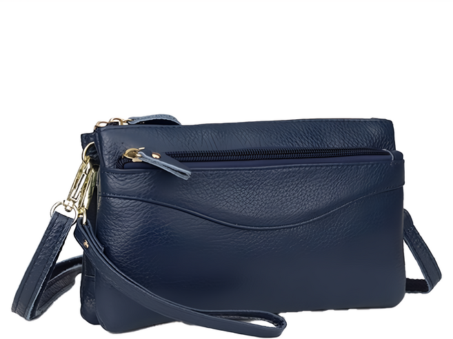 3WAY女士手拿包 LH942, 寶藍色