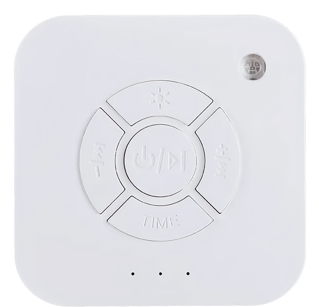 USB攜帶型白噪音助眠儀 白色, 1個