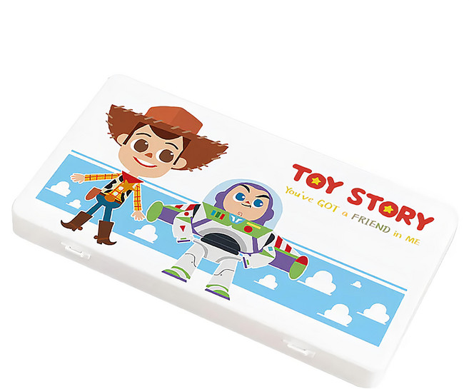 收納王妃 玩具總動員口罩收納盒, 巴斯胡迪, 1個