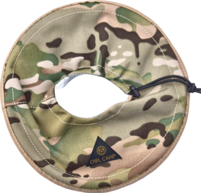 OWL CAMP 露營燈罩 25cm 20g, 多地迷彩, 1個