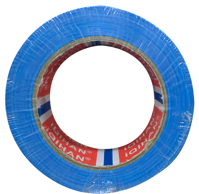iQIHAN 高黏度強力布膠帶 30mm X 20m, 天藍色, 1個