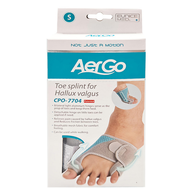 AerGo 拇指外翻矯正護套 CPO-7704, 1個