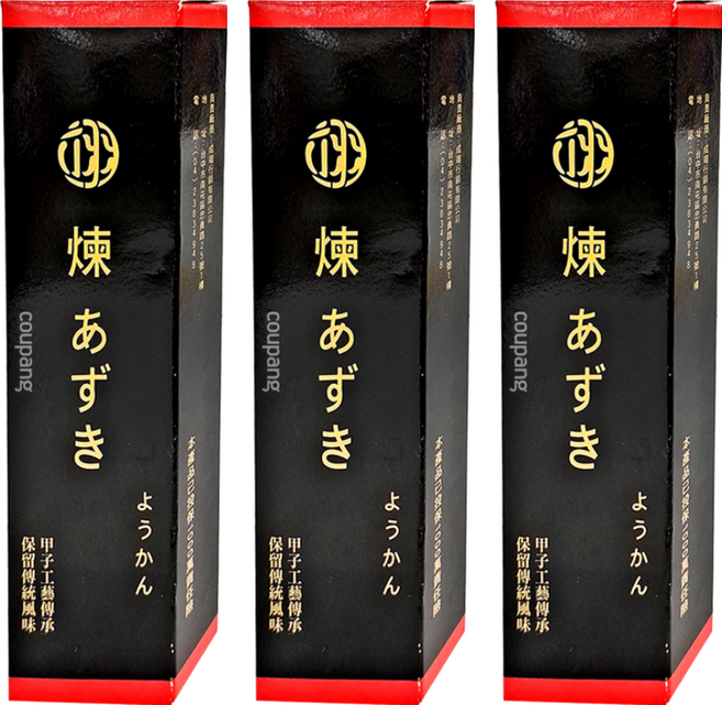 紅豆羊羹, 90g, 3盒