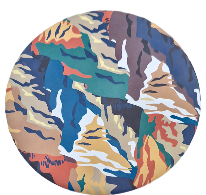 Waboba Wingman 軟式飛盤 可折疊 方便攜帶, 山景 多色, 1個