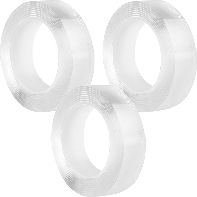 comet 矽膠雙面膠帶 3m x 3cm, 3捲