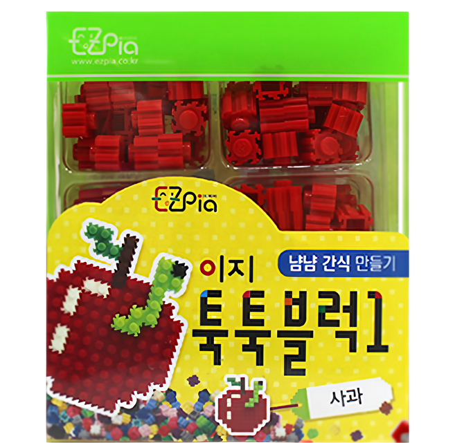 EZpia 韓國EZ拼豆 萌萌系列, 好餓的毛毛蟲 多色, 1組