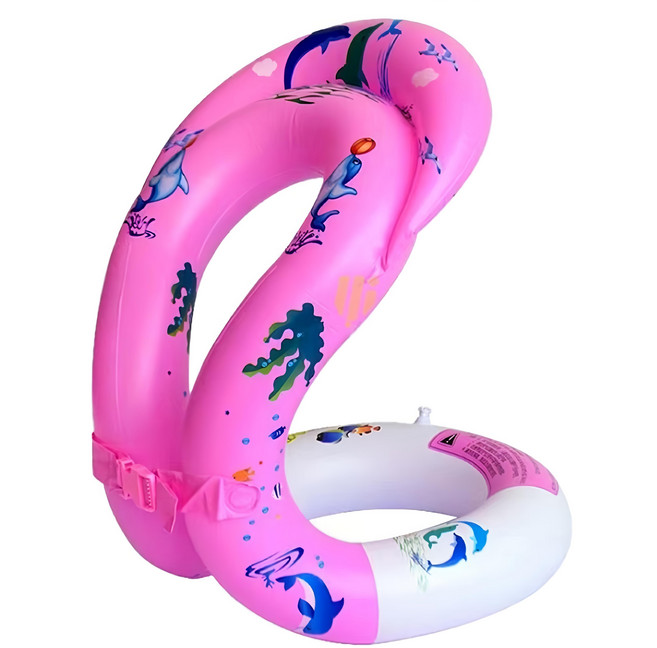 S-Sport Plus 背心泳圈 k8001002-05 150~170cm, 粉色, 1個