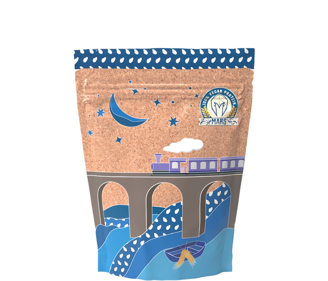 MARS 戰神 VEGAN 大豆蛋白 蜜豆奶風味, 1kg, 1袋