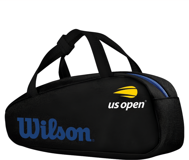 Wilson TOUR 美網迷你袋, 黑色, 1個