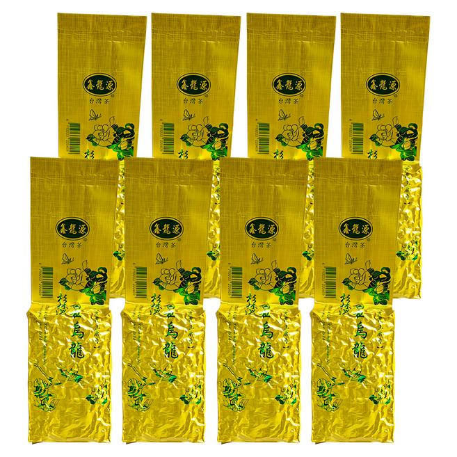 龍源茶品 鑫龍源 杉林溪臻藏黃金烏龍茶葉, 150g, 8包, 1組