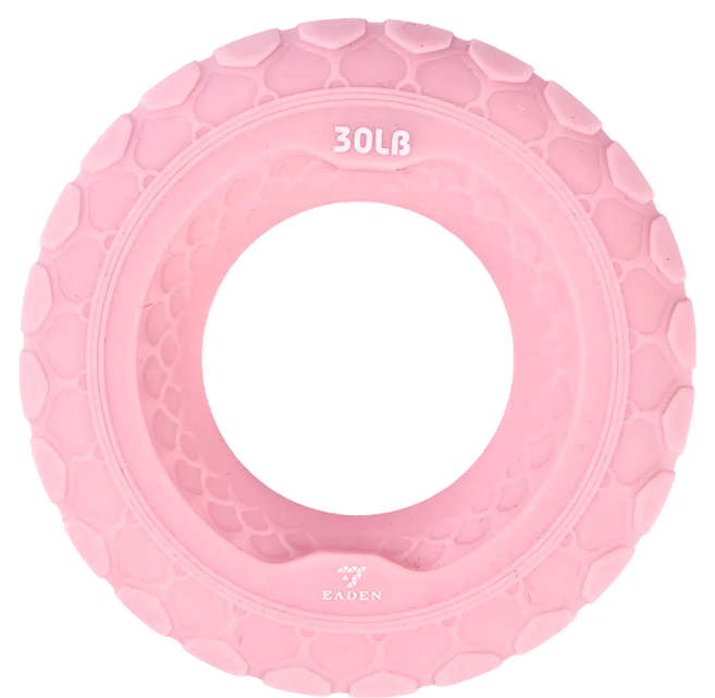 AD ROCKET Grip ring 握力訓練器 握力圈 30磅 58g, 粉紅色, 1個